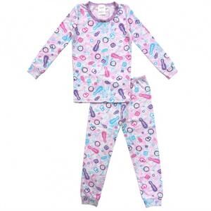 NEW ESME girl's pop star long sleeve top and pant set in pink